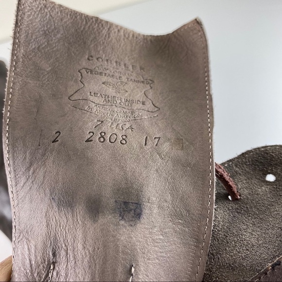 Bed Stu Manchester Tall Leather Half Zip Distressed Rustic Boots Sz. 7 - Picture 11 of 11